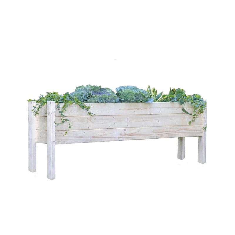 Zylina Raised Garden Planter Collection - Extra Long - 60 x 12 x 22
