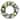 Speckled Eggs and Spring Flowers Small Artificial Easter Wreath - 15"