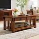 preview thumbnail 12 of 10, Leick Home Mission Impeccable Coffee Table
