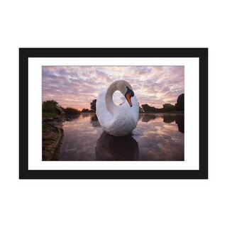 iCanvas "Ying Yang Swan" by Max Ellis PFA - Bed Bath & Beyond - 37268069