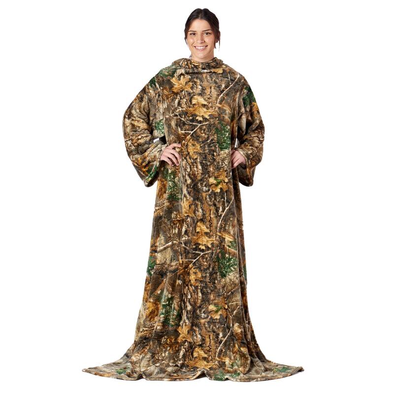 Realtree Edge Silk Touch Comfy With Sleeves