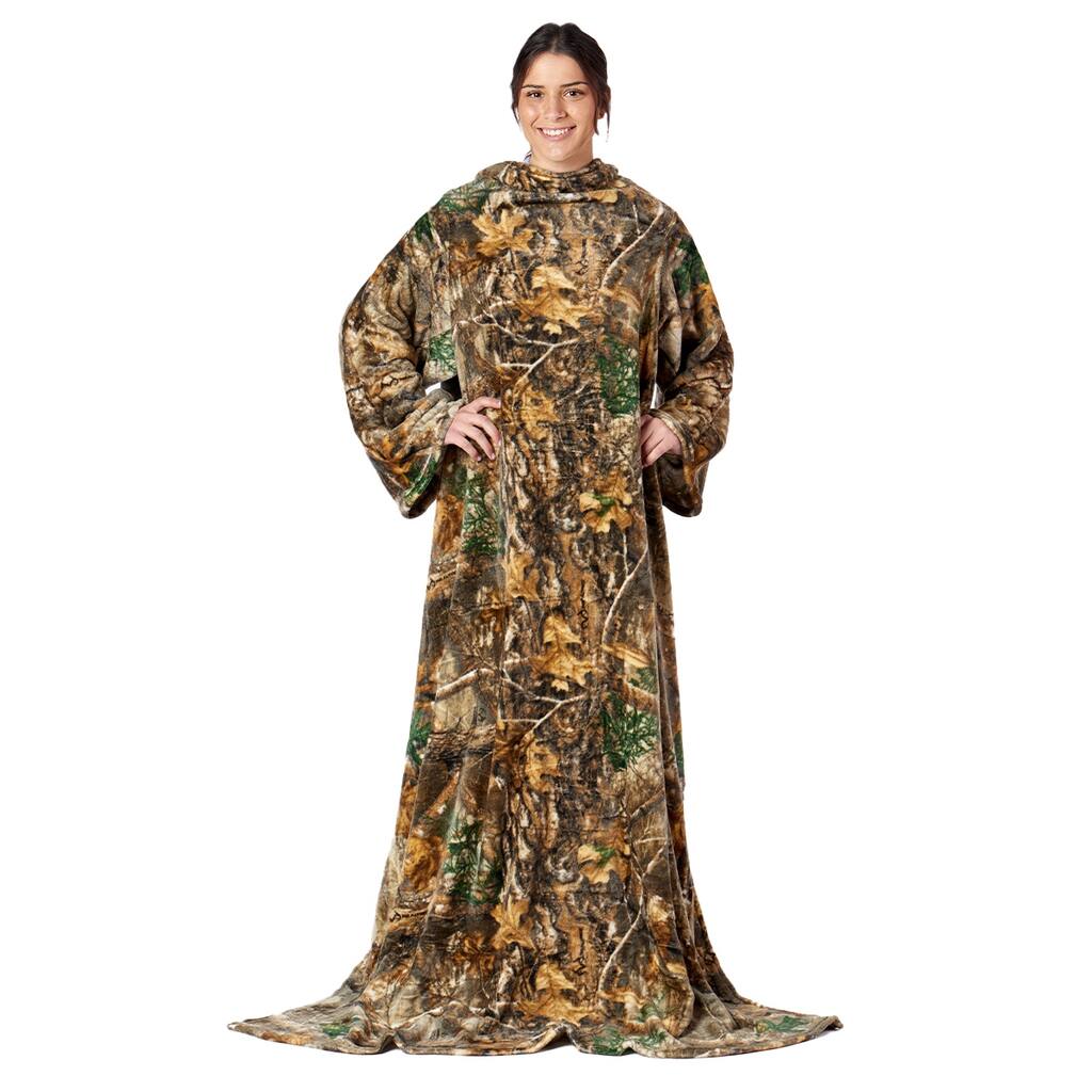 Realtree Edge Silk Touch Comfy With Sleeves