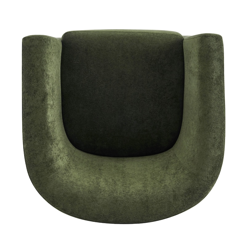 Christopher Knight Home - Halo Modern Swivel Upholstered Barrel Chair with Wooden Base