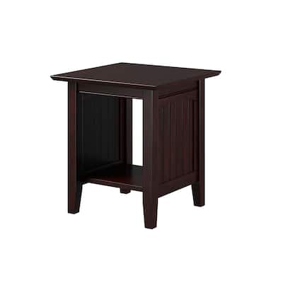 End Table Espresso Finish - Living Room Side Table - Small Accent Table - Home Furniture - 22