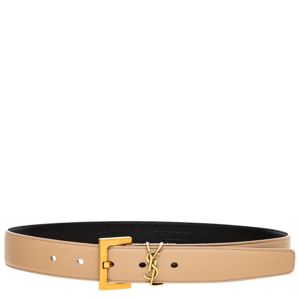 Saint Laurent Cassandre Belt 1.2" Wide
