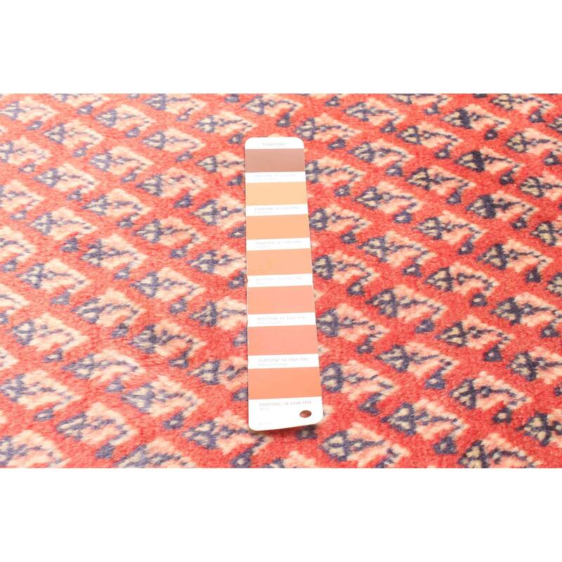 ECARPETGALLERY Hand-knotted Andelz Copper Wool Rug - 2'4 x 6'8