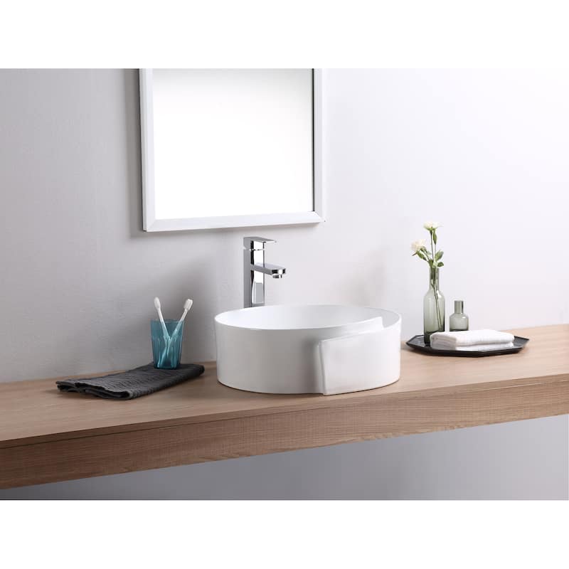 Modern Round Vessel Sink