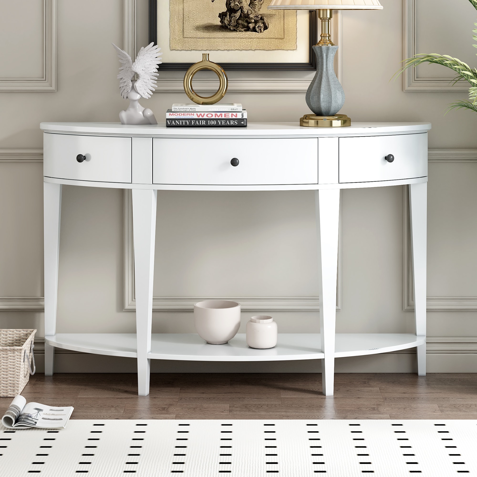 3 drawer top sofa table