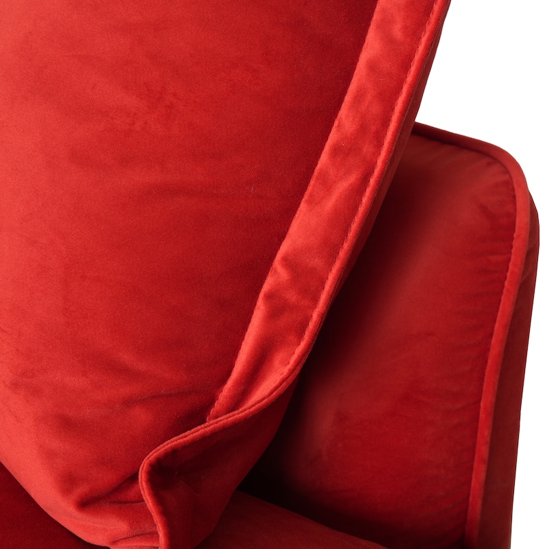 162.98'' U-shaped Large Velvet Fabric Sectional Sofa 6 piece Couch with Ottoman