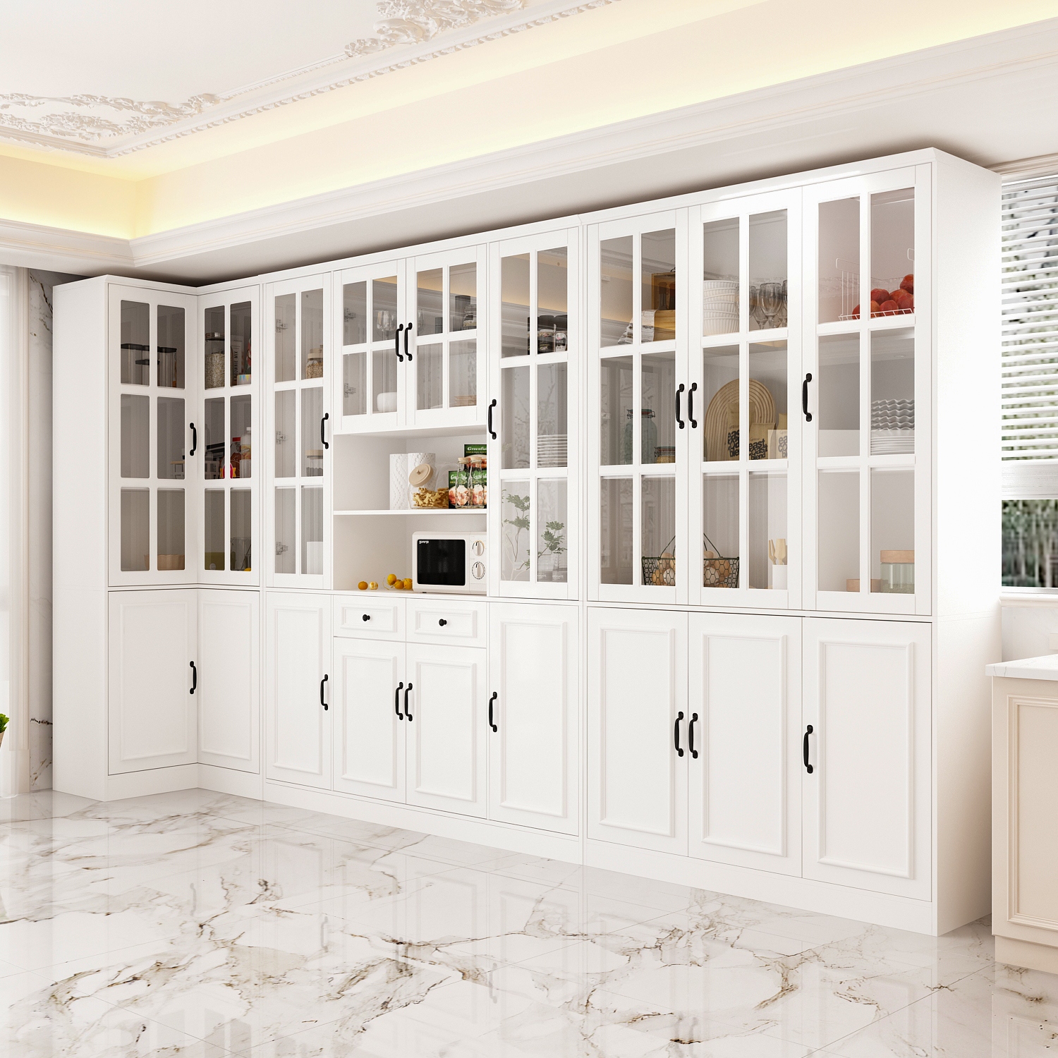 White Glass Buffets and Sideboards Bed Bath Beyond