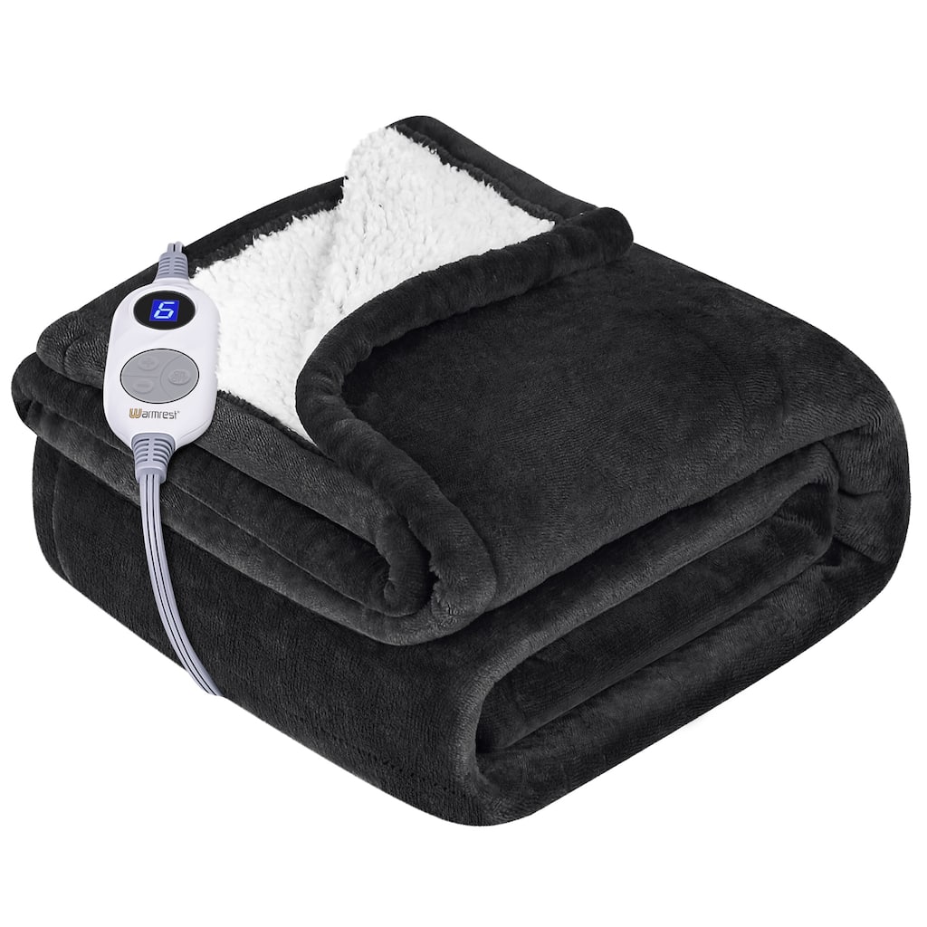 Warmrest Electric Throw Blanket Heated Blanket