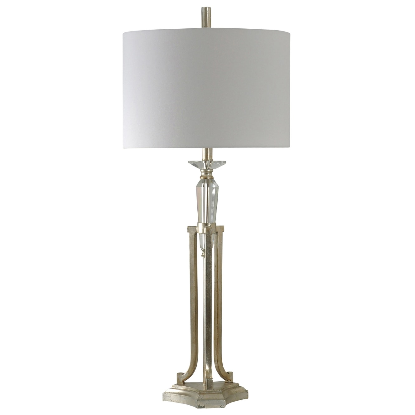 tall silver table lamps