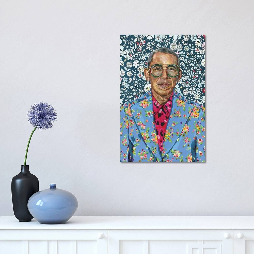 iCanvas "Barack" by Heather Perry Canvas Print