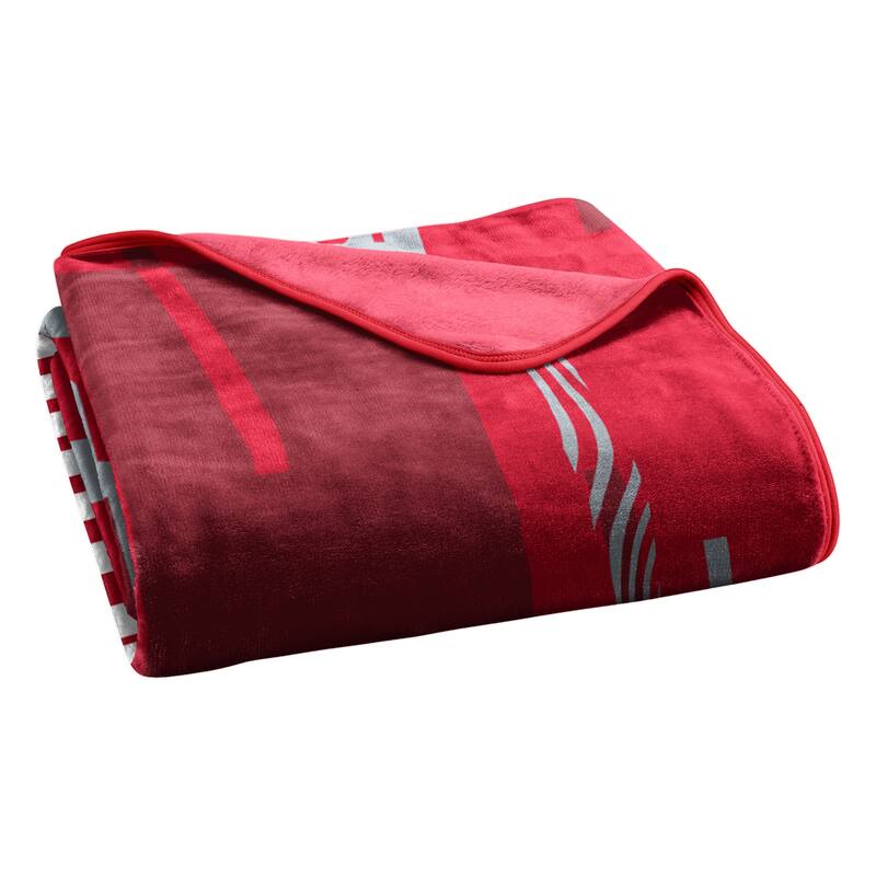 Digitize - Ohio State Raschel Throw