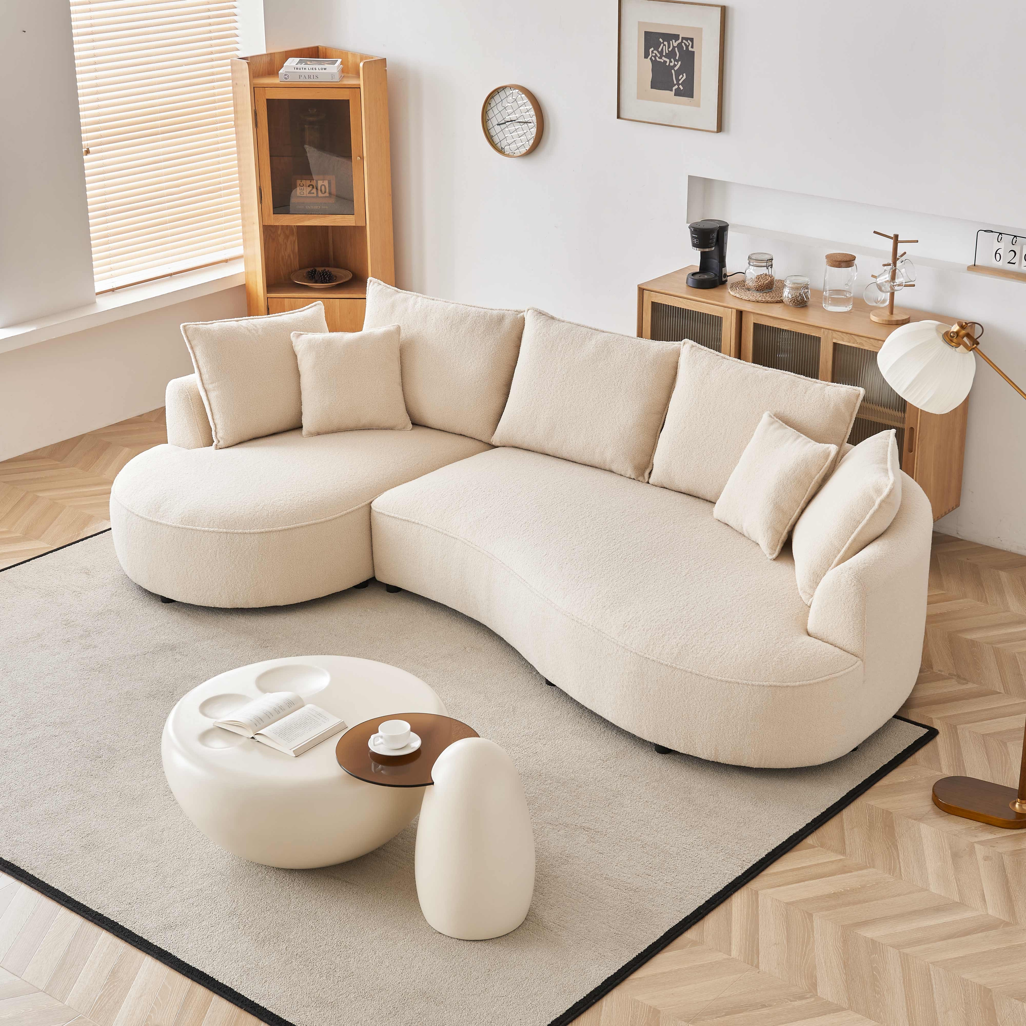 Cloud curved sofa deals