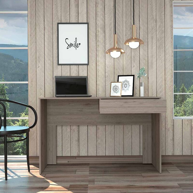 47" Black Computer Desk