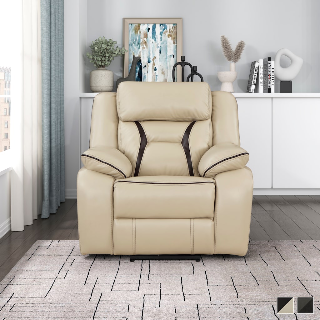 Matteo Breathable Faux Leather Power Reclining Chair