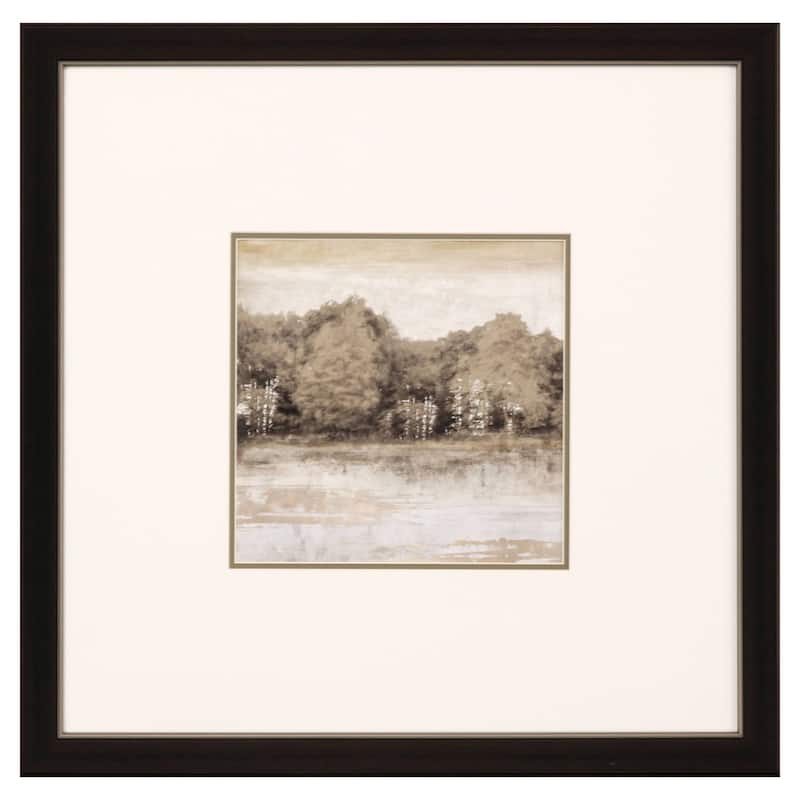 Autumnal Glade View Framed Art Under Glass - 27 X 27 X 1