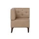 preview thumbnail 5 of 31, Allard Upholstered/Faux Leather Modern Farmhouse Nook Bench