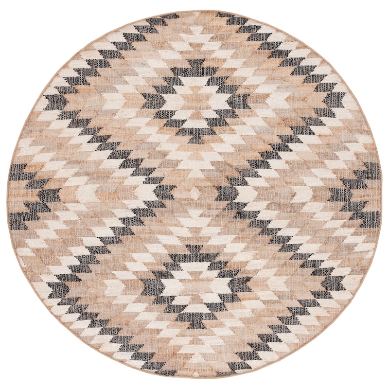 SAFAVIEH Handmade Natural Fiber Saniya Boho Tribal Jute Fringe