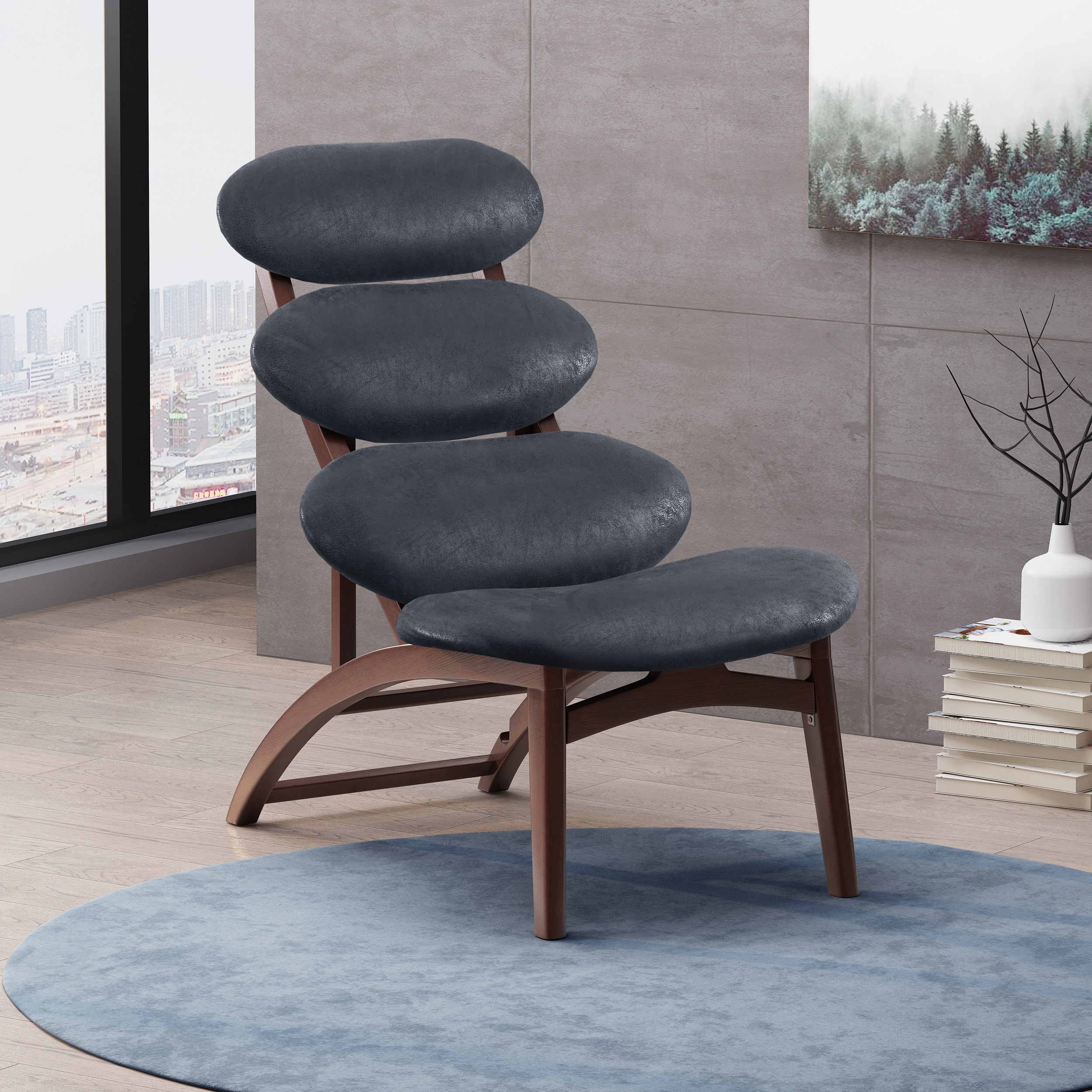 Gault retro 2025 reclining lounge chair