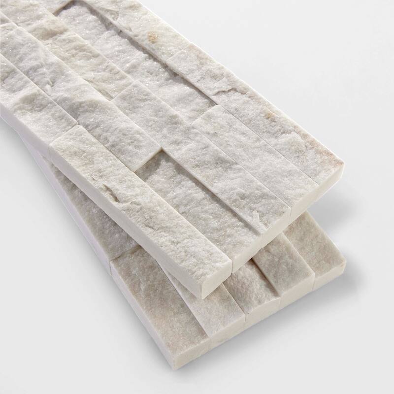 Cruz Bay Studio MKT2765 Slender Strip - 3" x 12" Brick Wall Tile -