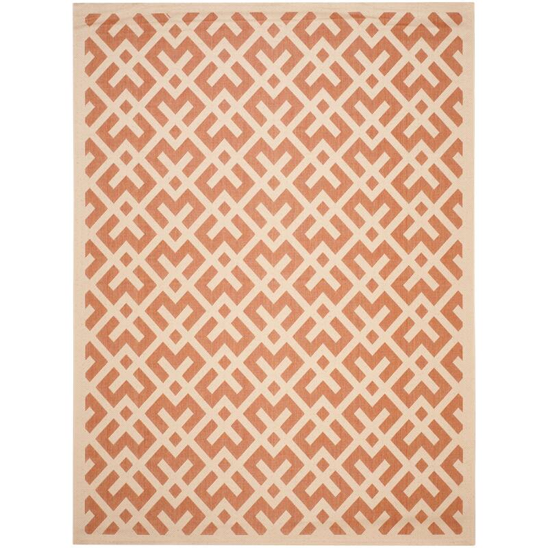 SAFAVIEH Courtyard Sytske Indoor/ Outdoor Waterproof Patio Backyard Rug