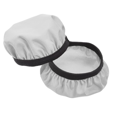 1 Pair Grey Fabric Headphone Covers, Fits 2.36"-3.54" Earphones