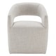 preview thumbnail 33 of 43, Joey Barrel Accent Chair with Casters for Living Room, Office, or Reading Nook
