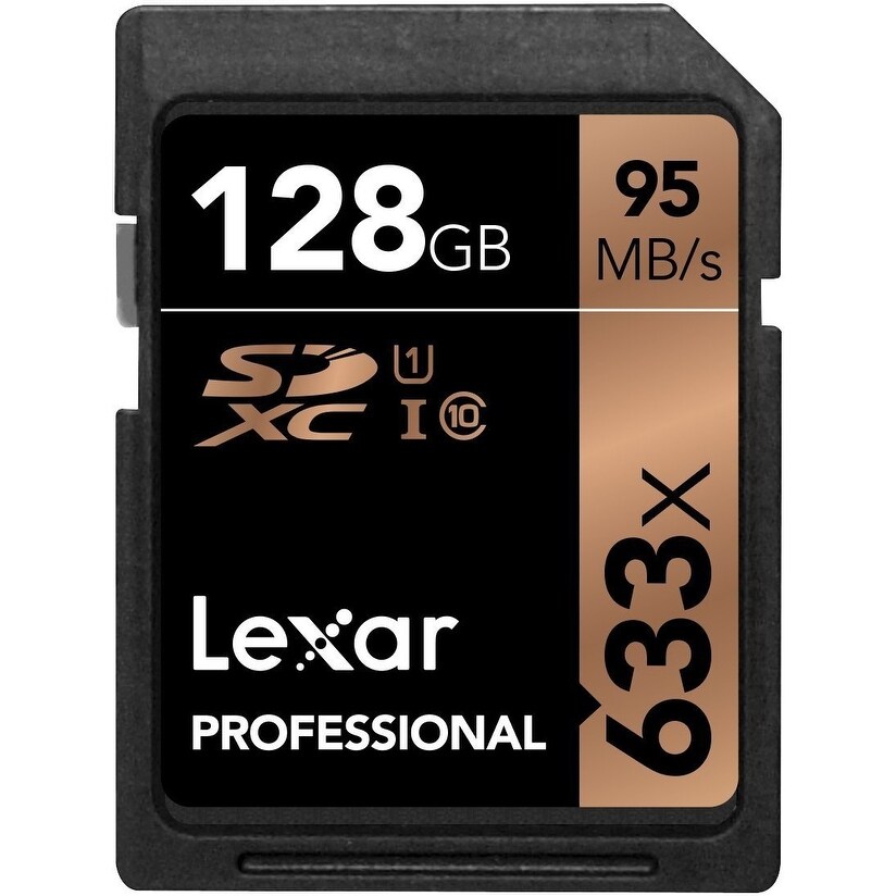 Lexar Professional 128GB UHS-I 633x SDHC Memory Card LSD128GCB1NL633