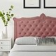 preview thumbnail 26 of 65, Louisa Tufted Performance Velvet Twin Headboard
