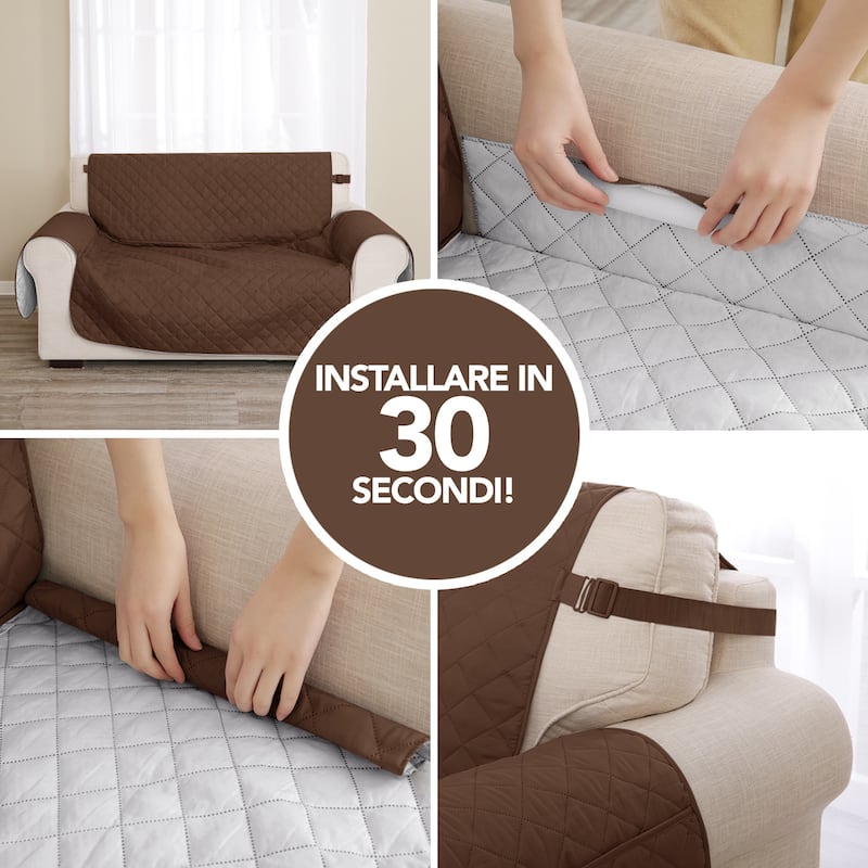 Reversible Loveseat Slipcover Protector
