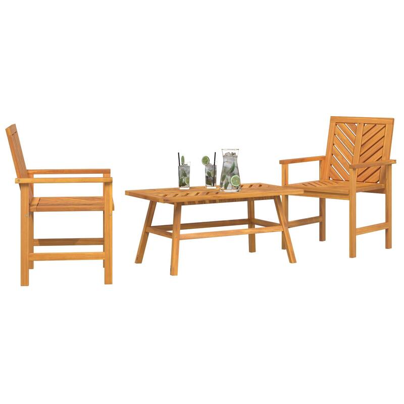 vidaXL 3/4/5 Piece Garden Lounge Set Solid Wood Acacia