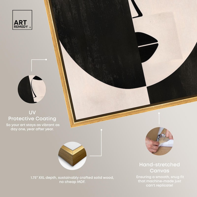 Divided Self II Canvas by Art Remedy