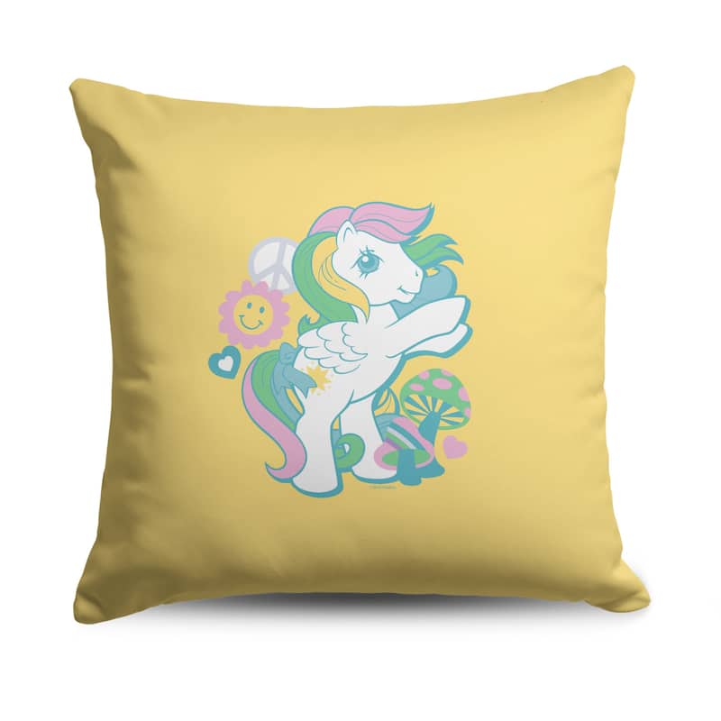 Hasbro My Little Pony 18 Inch Throw Pillow - 18" x 18" - Retro Starshine