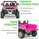 preview thumbnail 17 of 37, Ride On Dump Truck for Kids Ride On Car with Remote Control Electric UTV Vehicles