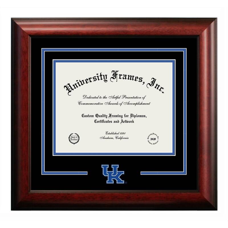 Kentucky Wildcats 11w x 8.5h Spirit Diploma Frame