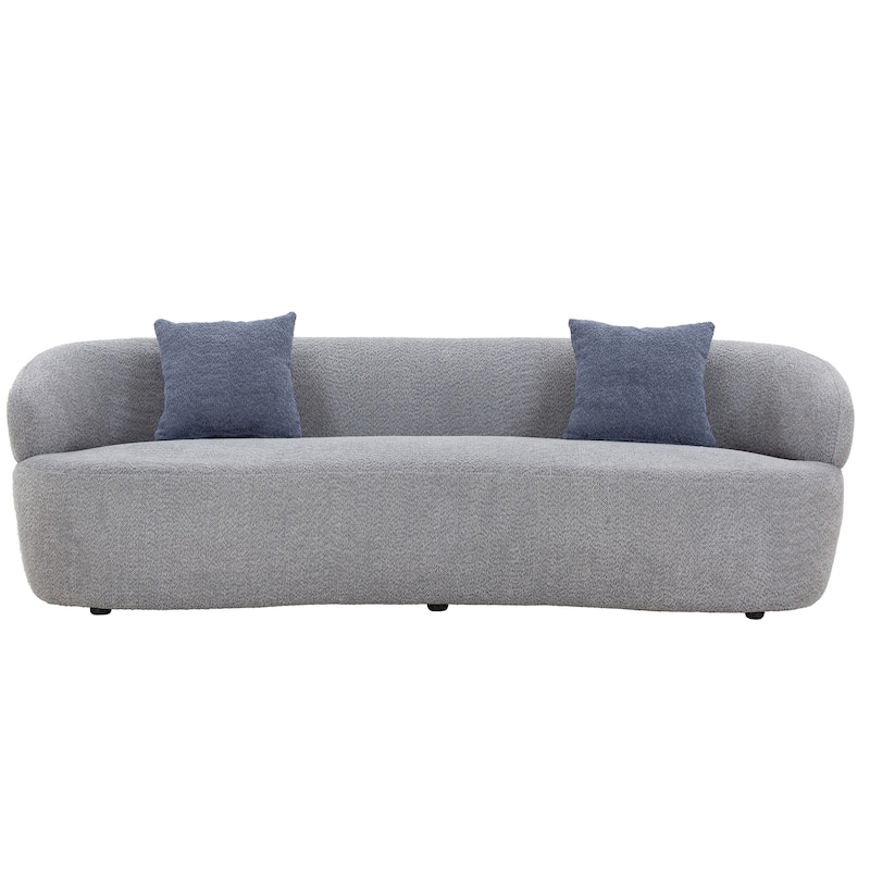3-Seater Modern Contemporary Upholstered Fabric Sofa for Living Room