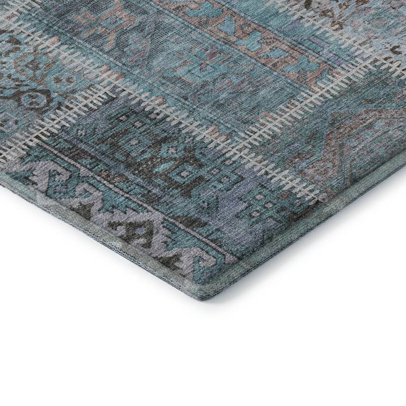 Premium Washable Super Soft Vintage Patchwork Mayfield Rug