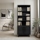 preview thumbnail 2 of 19, Bridgevine Home Radiance 78 inch High Bookcase Pier, No Assembly Required Black