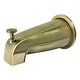 preview thumbnail 6 of 7, Kingston Brass Showerscape Diverter Tub Spout with Flange Antique Brass