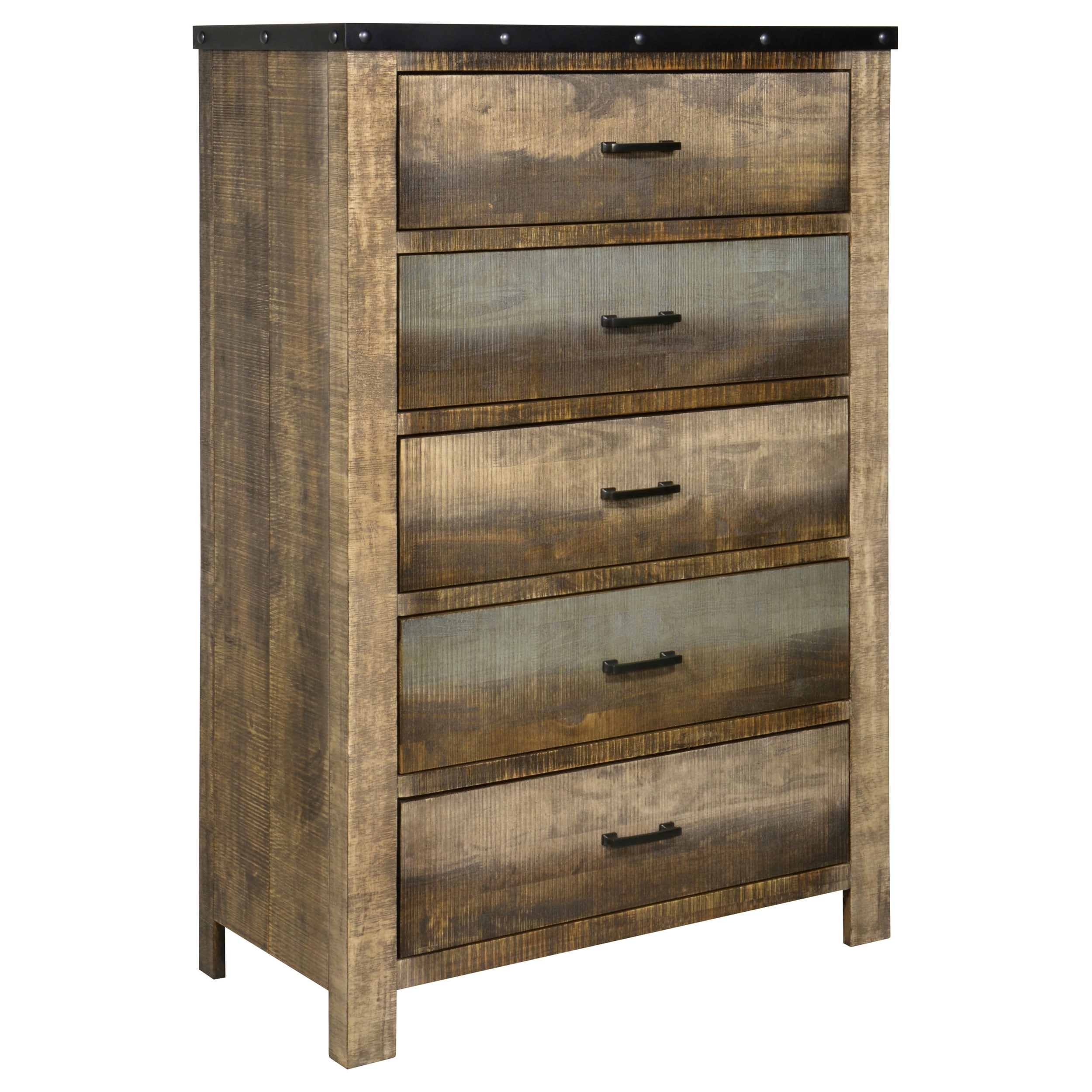 Coaster Furniture Sembene Antique Multi-color 5-drawer Chest - Bed