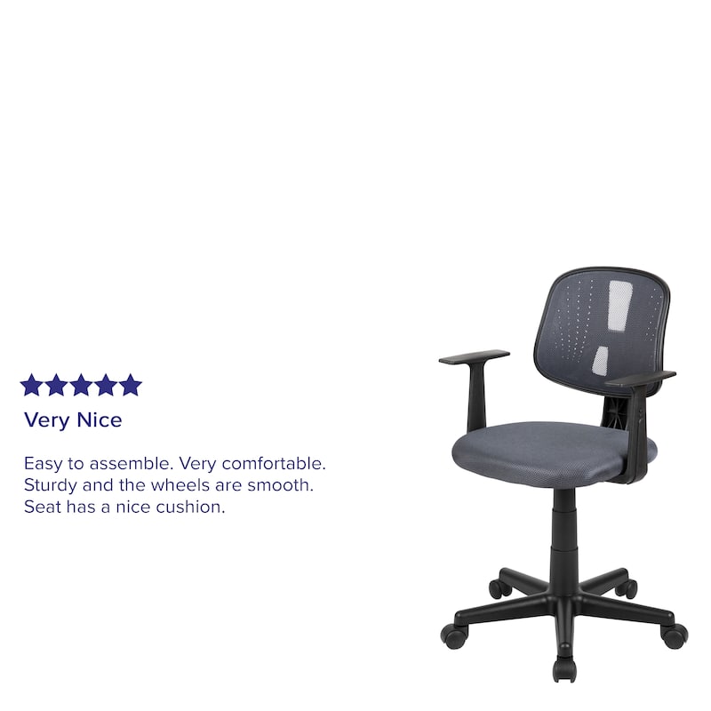 Pivot Back Mesh Swivel Task Office Chair