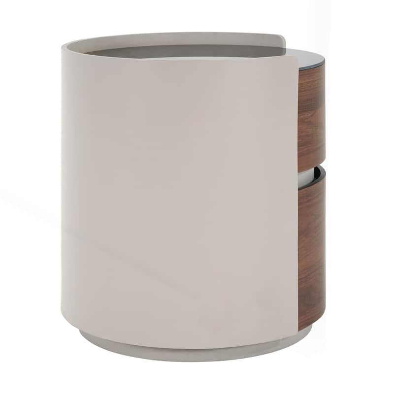 Chic Double-Layer Storage Side Table with Modern Design for Versatile Use