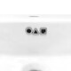 preview thumbnail 13 of 19, Swiss Madison St. Tropez Ceramic Wall Hung Sink with Right Side Faucet Mount - 24"x18"