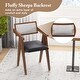 preview thumbnail 10 of 8, Costway Modern Accent Chairs Set of 2/4 with Leathaire Seat Cushions &