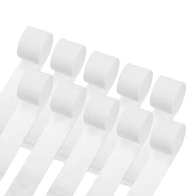 Crepe Paper Streamers 10 Rolls for Decoration