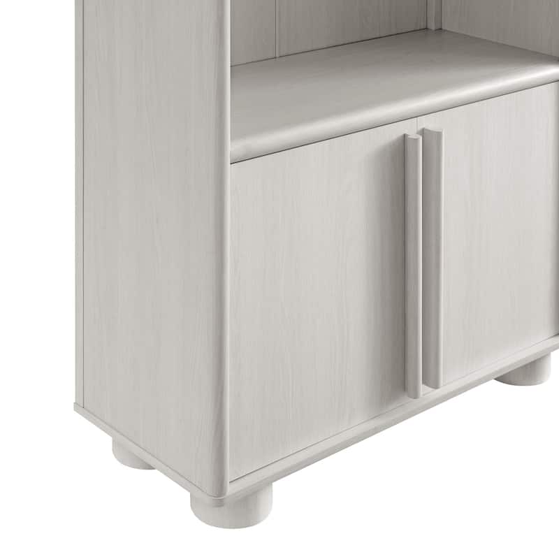 Bellamy Tall Arched Display Cabinet Bookcase