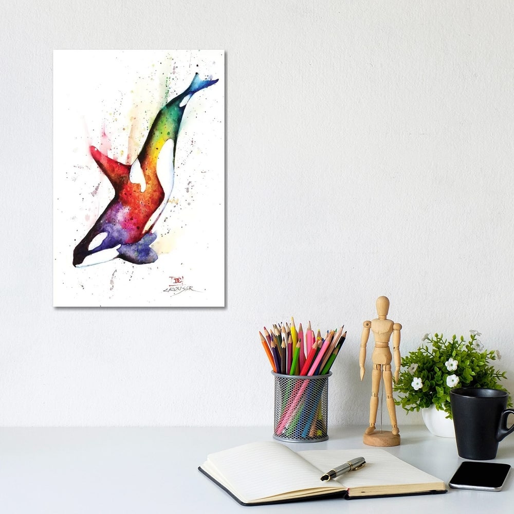 iCanvas "Orca" by Dean Crouser Canvas Print