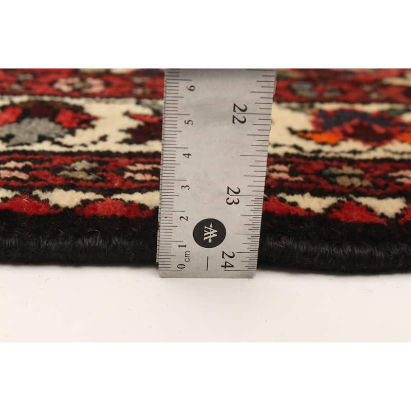 ECARPETGALLERY Hand-knotted Anadol Red Wool Rug - 4'0 x 9'8